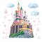 RoomMates Disney Princess Castle XL Giant Wall Decals with String Lights